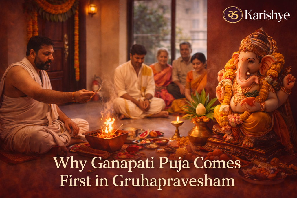 Why Ganapati Puja Comes First in Gruhapravesham