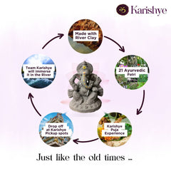 From river clay to puja to immersion back in the river