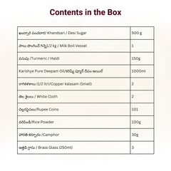 Gruhapravesham Kit/ గృహప్రవేశం ( Telangana )
