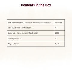 Gruhapravesham Kit/ గృహప్రవేశం ( Telangana )