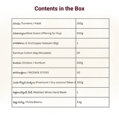 Upanayanam Kit/ఒడుగు (Sri Vyshanva)