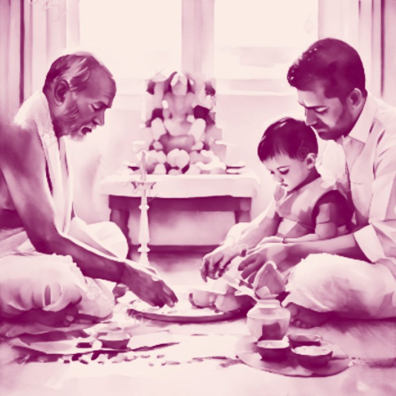 Aksharabhyasam | Telugu Puja | Samagri Included | Telangana & Andhra | Karishye