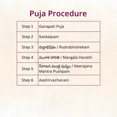 Rudrabhishekam (Eka Rudram) | Telugu Puja | Samagri Included | Telangana & Andhra | Karishye