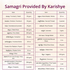 Rudrabhishekam (Eka Rudram) | Telugu Puja | Samagri Included | Telangana & Andhra | Karishye