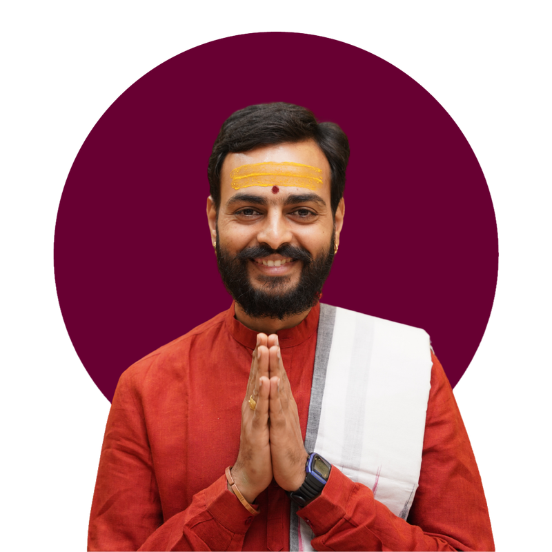 Dr. Suryanarayana Jammalamadaka, Chief Dharmic Officer and Co-Founder of Karishye