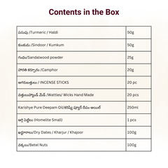 Varalakshmi Vratham kit